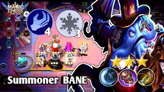 Summoner  Bane🐬🐬🐬| Summoner+ Weapon Master+ Northern Vale| MagicChess| Mobile Legend |Tharz Skill3