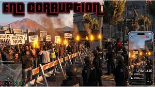 😱 PROTEST IN GTA ASOTIME GONE WRONG (They STOLE Our Money!) 🔥👮&zwj;♂️ Chaos Erupts!