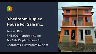 3-bedroom Duplex House For Sale in Teresa Rizal - Rio Verde Heights