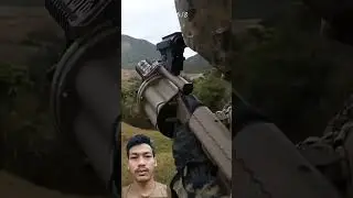 revolver type 6-barrel grenade launcher #military #automobile