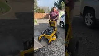 Hustler 34&rdquo; Stand on Mower Review COMING SOON #lawncare #mower #Standon #hustler #34&rdquo;