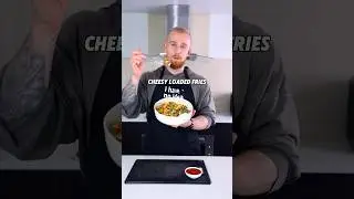 Simple Cheesy Loaded Fries For Fat Loss!