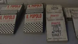 Calcata 4.0 edizione 2025 giornalismo e attivismo per Gaza -  parte 1
