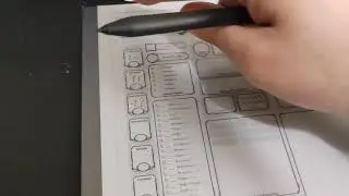 reMarkable 2 and d&d role game
