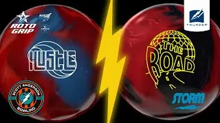 Battle of the Symmetric Hybrids! | The Road vs Hustle B-R-Y | Storm Bowling | Roto-Grip