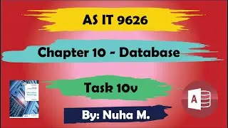 Задание 10v | Глава 10 Базы данных | Cambridge AS IT 9626