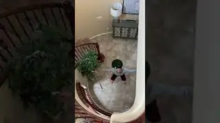 At home super flop trickshot #golf #trickshot #golfswing #shorts