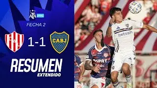 Union Santa Fe 1 vs. 1 Boca Juniors  | #TorneoApertura2025 | Resumen Extendido | Fecha 2