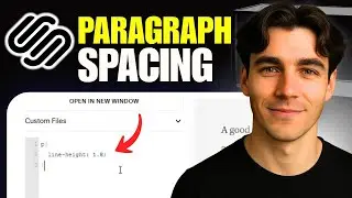 How To Change Paragraph Spacing On Squarespace (Tutorial 2026)