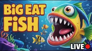 Giant Shark Attack! 🦈 Big Ear Fish Game Live Gameplay | Aaj Kitni Badi Machli Pakdenge? #iSTAROP2.1