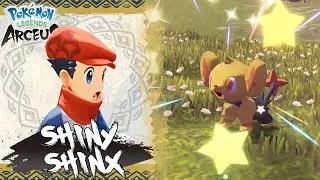 Shiny Shinx Found 5 Times! Shiny Living Dex Series in Pokemon Legends Arceus