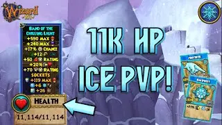 Wizard101: MAX ICE PvP (140): 11k HP BEHEMOTH!