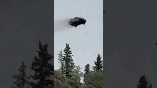 4th of July 2024 Alaska cliff car launch!
