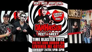 Danhausen Meet and Greet Experience at Time Blaster Toys