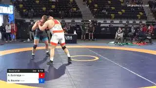 125 Kg Prelims - Aydin Guttridge, Tar Heel Wrestling Club Vs Nick Baumler, Iowa