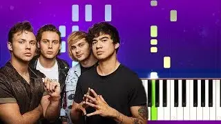 5 Seconds of Summer - No Shame (Piano Tutorial)