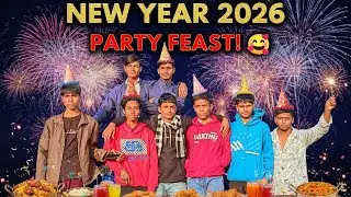 2026 New Year Celebration | Sabse Badi Food Party! 🎇 // #viralvideo 