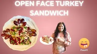 Open face turkey sandwich @ Jeanniesdk