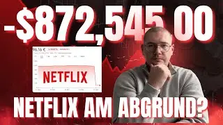 Netflix Aktie &ndash; Was steckt hinter den -90 %? | Meine Analyse & Einstiegschance