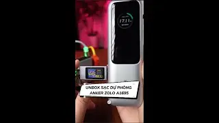 Sạc dự ph&ograve;ng Anker Zolo A1695,  Sạc Cầm Tay si&ecirc;u nhanh 165W, T&iacute;ch hợp C&aacute;p sạc 4 thiết bị