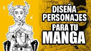 COMO DISEÑAR a los PERSONAJES de tu MANGA - Parte 3
