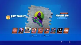 How To complete the prowler skin challenges