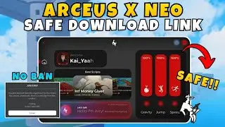 SAFE!! + Keyless Undetected Arceus X Neo Executor Download NO BAN!! Better Than Delta Roblox