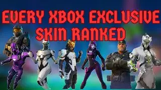 Ranking EVERY Xbox Exclusive Skin in Fortnite From WORST to BEST