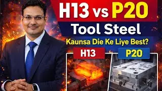 H13 vs P20 Tool Steel Comparison | Die & Mould Material Selection Explained