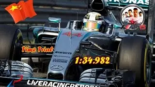 F1 2015 | China Hot Lap + setup - 1:34.982 (No Assists)