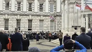BELFAST REMEMBRANCE SUNDAY  2024- Michelle O'Neill & Emma Little-Pengelly lay wreaths