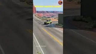 Realistic Highway Car Crashes | Cinematic BeamNG Drive Crash Simulation Shorts