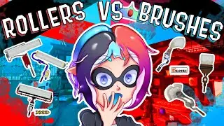 ROLLERS VS BRUSHES Challenge - Splatoon 3
