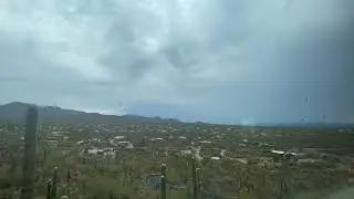 4K Tucson Monsoon Storm Timelapse July 24, 2022