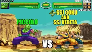 Piccolo vs SSJ Goku & SSJ Vegeta | Hyper Dragon Ball Z v6.0 Epic Battle