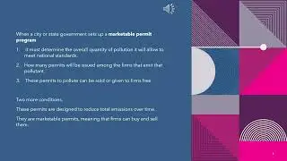 Marketable permits  Laura Thompson PimaTalksEcon