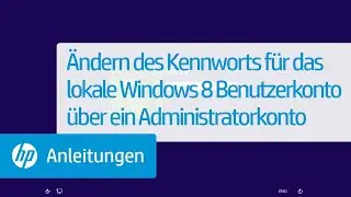 &Auml;ndern des Kennworts f&uuml;r das lokale Windows 8 Benutzerkonto &uuml;ber ein Administratorkonto
