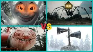 SIREN HEAD EXE 🆚 DEAD HOUSE EXE 🆚 THOMAS TRAIN EXE 🆚 CHOO CHOO CHARLES 🎶 TILES HOP EDM RUSH | #9