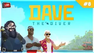 Dave the Diver | Livestream | Exploring the Glacial Area as Dave's adventure nears the end - Part 8