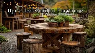 Genius Upcycled Garden Furniture Ideas That Save Money & Look Gorgeous