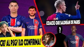 FANS DEL PSG RECIBEN INCREIBLE NOTICIA! DANI OLMO, Kvaratskhelia, CR7? + CRACKS QUE SALDR&Iacute;AN DEL PSG