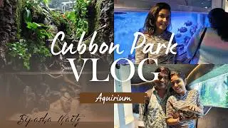 🐠✨ Cubbon Park Aquarium Vlog | Fish World, Turtle Interaction & Day End 🌿