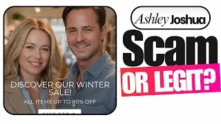 Ashley Joshua Review: Legit or Scam Online Store? Honest Verdict