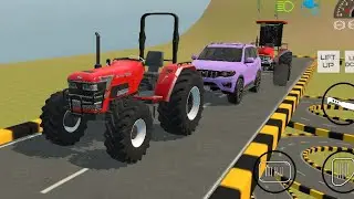 two tractor and scorpio N ring road driving 😎 || indian vehicles driving 😈