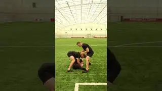 😱🤯The Rugby Croc Roll??  How to Clean out a strong Jackler with Sam Warburton and SW7