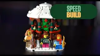 LEGO Winter Gazebo Speed Build - Set 40778