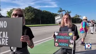 ICE protest held on Christmas