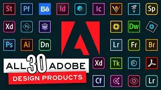 All 30 Adobe DESIGN products explained in 3 minutes!
