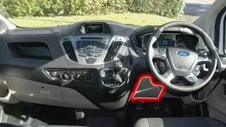 Где находится блок предохранителей на Ford Transit Custom?