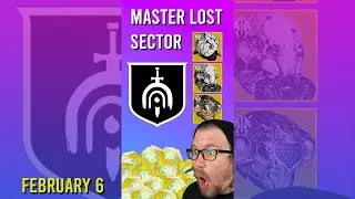 Destiny 2 Master Lost Sector and Loot Feb 6, 2022 #Shorts